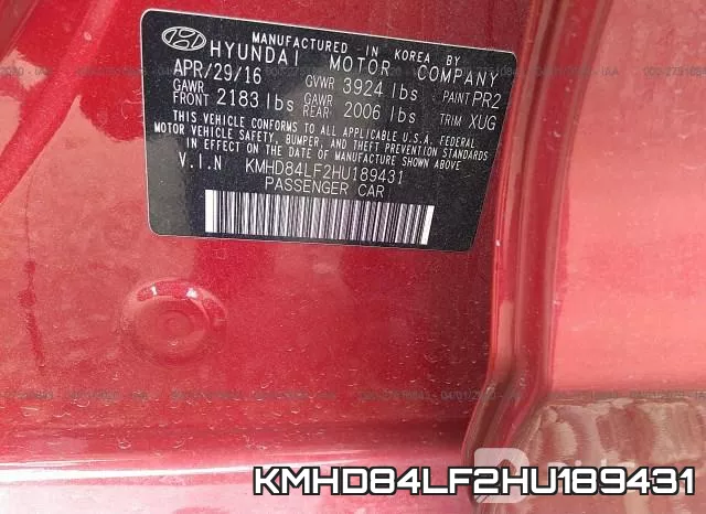 KMHD84LF2HU189431 фото 10