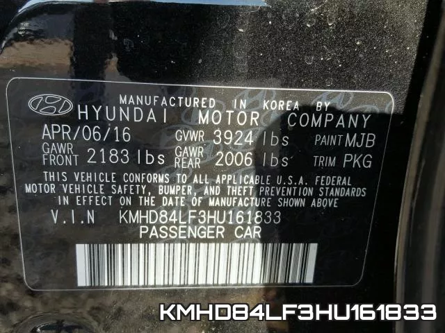 KMHD84LF3HU161833 фото 2