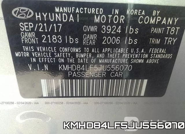KMHD84LF5JU556070 фото 10