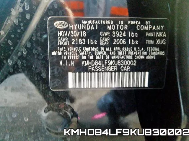 KMHD84LF9KU830002 фото 2