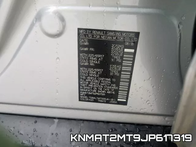 KNMAT2MT9JP617319 фото 2
