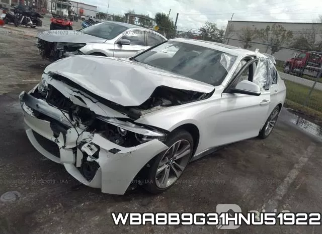 WBA8B9G31HNU51922 фото 3