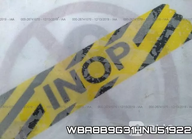 WBA8B9G31HNU51922 фото 8