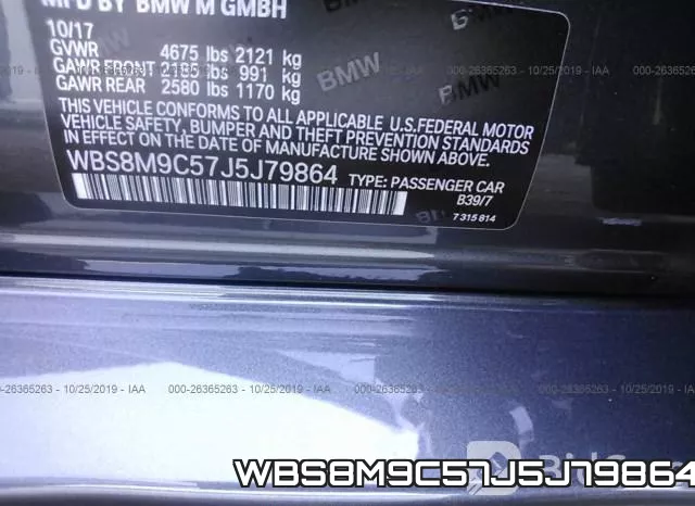 WBS8M9C57J5J79864 фото 10