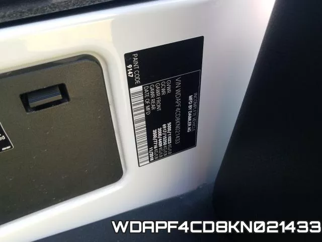 WDAPF4CD8KN021433 фото 2