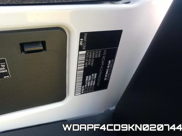WDAPF4CD9KN020744 фото 2