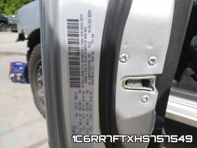 1C6RR7FTXHS757549 фото 2