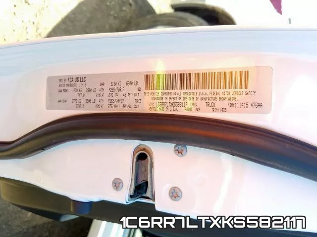 1C6RR7LTXKS582117 фото 2