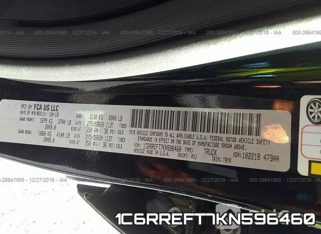 1C6RREFT7KN596460 фото 10