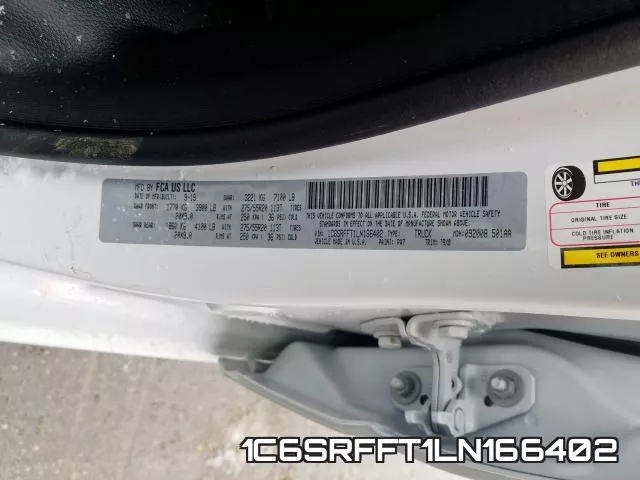 1C6SRFFT1LN166402 фото 2