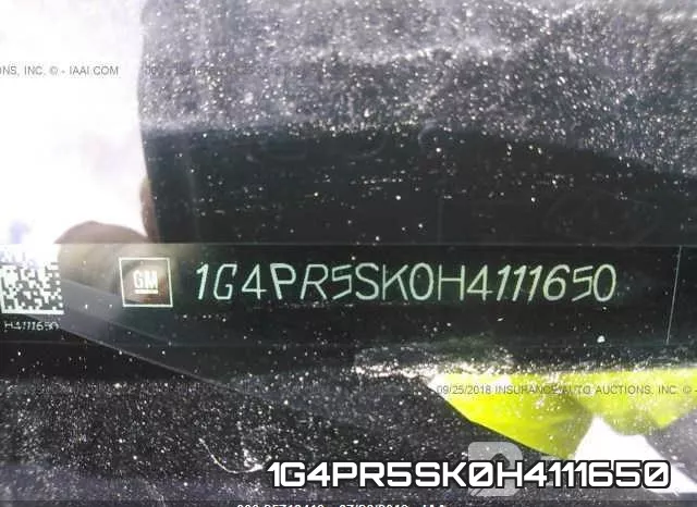 1G4PR5SK0H4111650 фото 10
