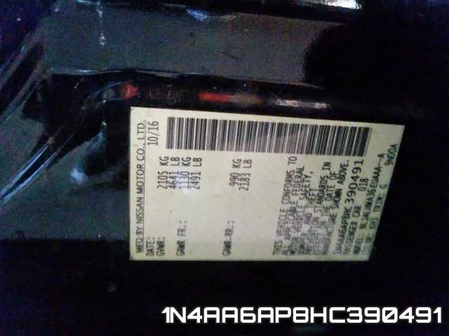 1N4AA6AP8HC390491 фото 2