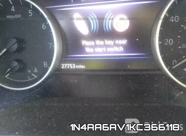 1N4AA6AV1KC366118 фото 8