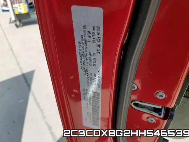 2C3CDXBG2HH546539 фото 2