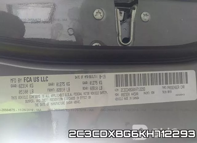 2C3CDXBG6KH712293 фото 10