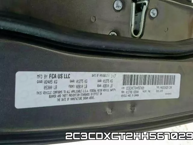 2C3CDXCT2HH567029 фото 2