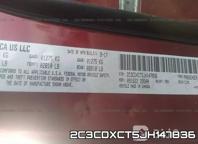 2C3CDXCT5JH147836 фото 10