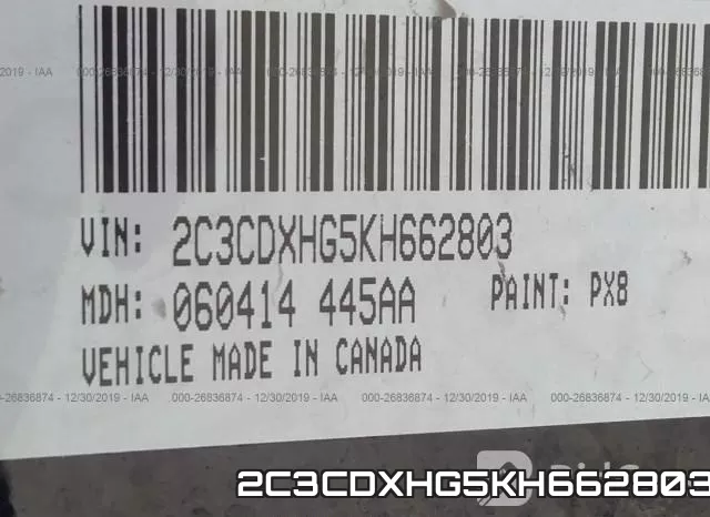 2C3CDXHG5KH662803 фото 10