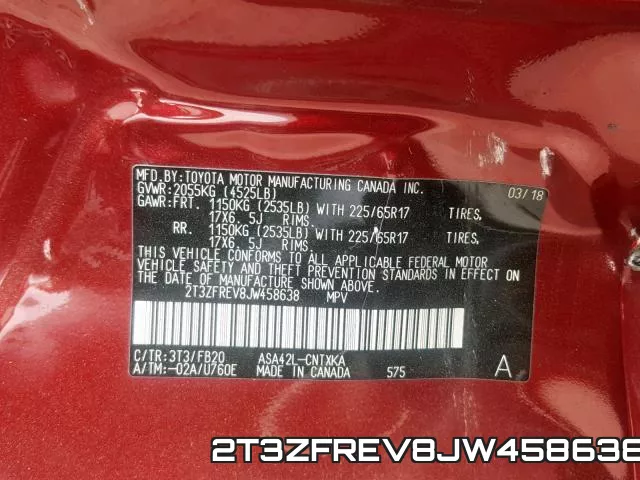 2T3ZFREV8JW458638 фото 2