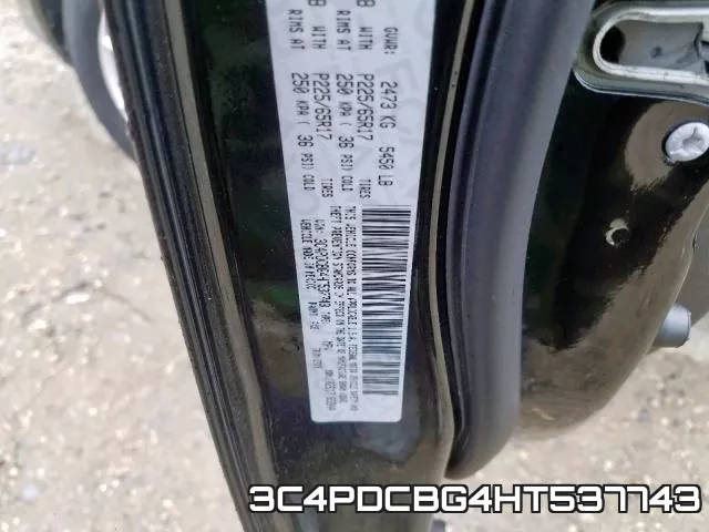 3C4PDCBG4HT537743 фото 2