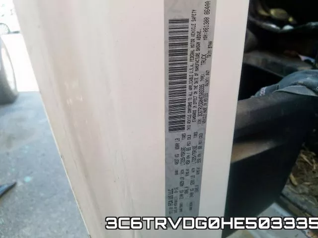 3C6TRVDG0HE503335 фото 2