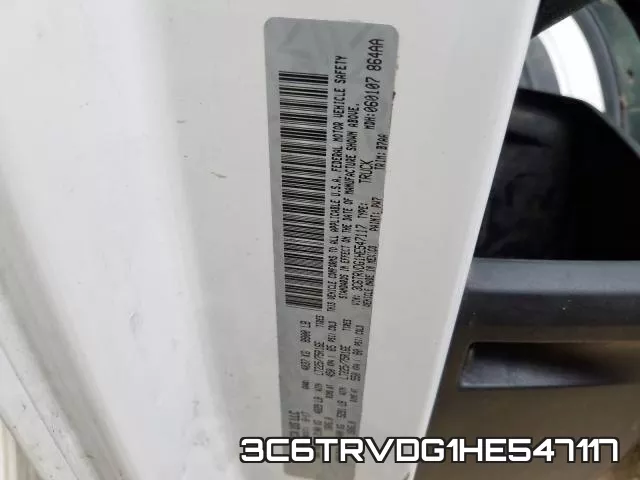 3C6TRVDG1HE547117 фото 2