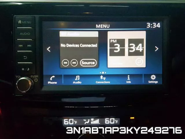 3N1AB7AP3KY249276 фото 2