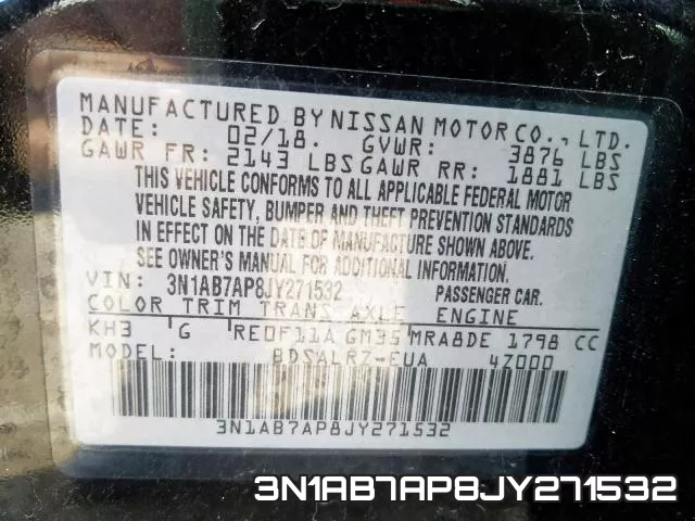 3N1AB7AP8JY271532 фото 2