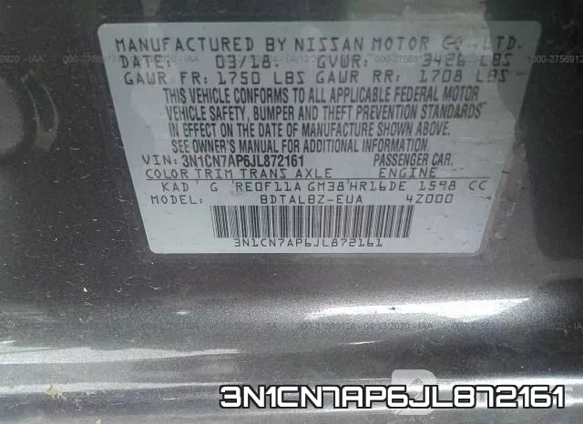 3N1CN7AP6JL872161 фото 10