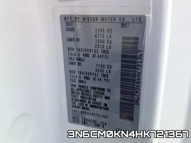 3N6CM0KN4HK721367 фото 2
