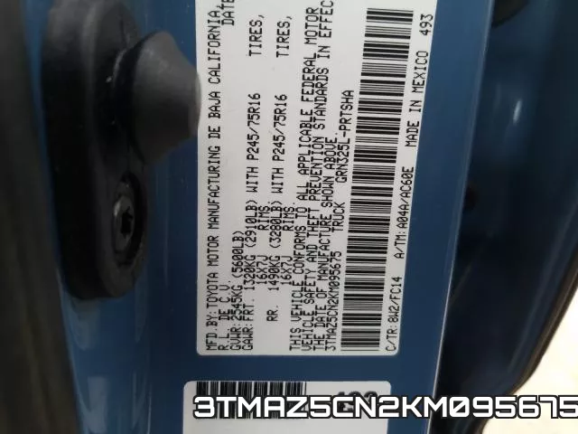 3TMAZ5CN2KM095675 фото 2