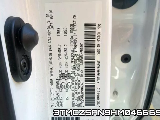 3TMCZ5AN9HM046669 фото 2