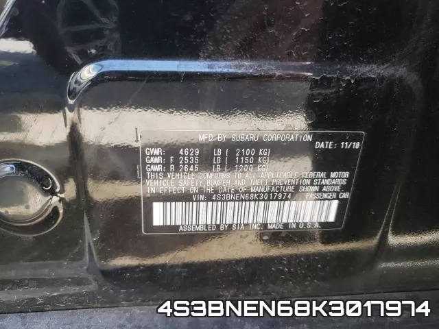 4S3BNEN68K3017974 фото 2