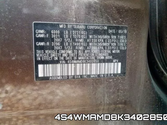 4S4WMAMD8K3402850 фото 2