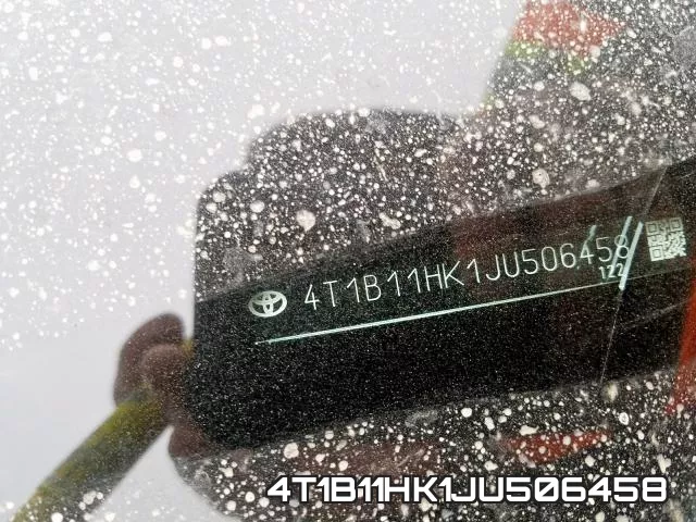 4T1B11HK1JU506458 фото 2