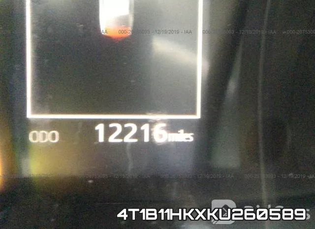 4T1B11HKXKU260589 фото 8