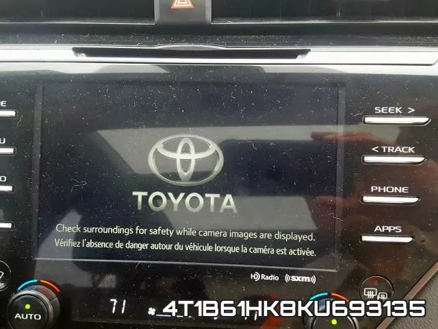 4T1B61HK8KU693135 фото 10