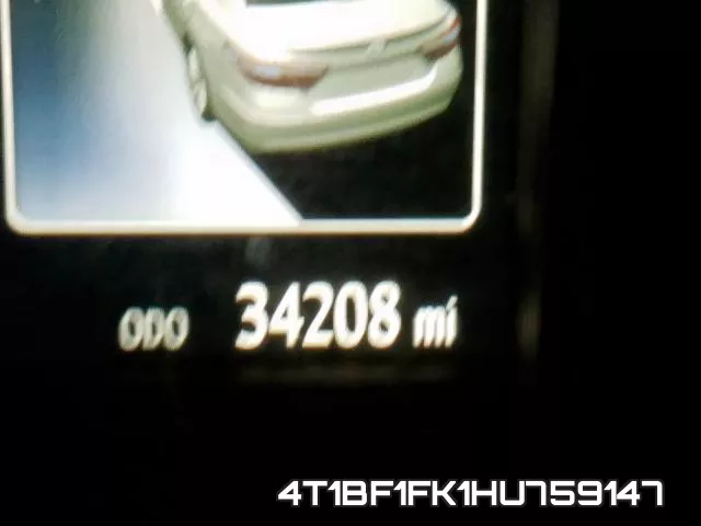 4T1BF1FK1HU759147 фото 9