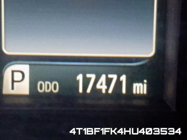 4T1BF1FK4HU403534 фото 9