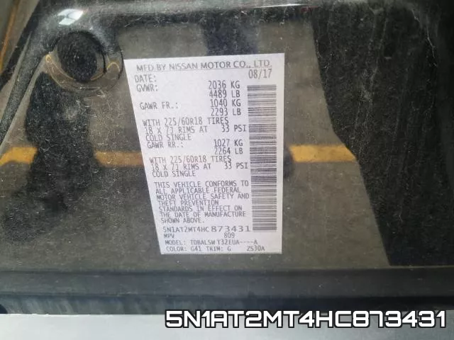 5N1AT2MT4HC873431 фото 2