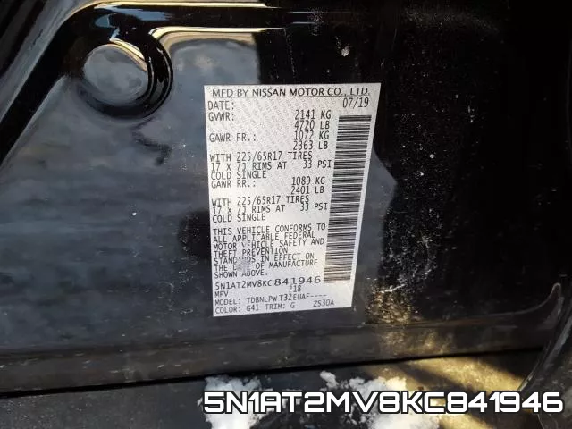 5N1AT2MV8KC841946 фото 2