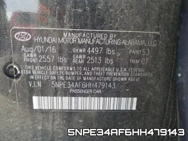 5NPE34AF6HH479143 фото 2