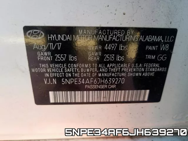 5NPE34AF6JH639270 фото 2
