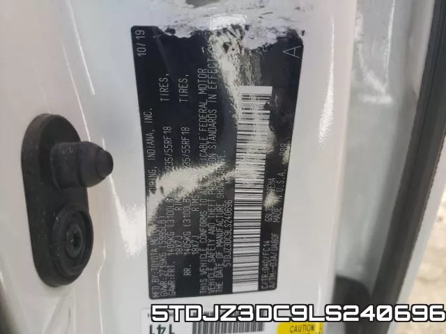 5TDJZ3DC9LS240696 фото 2