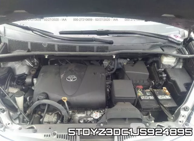 5TDYZ3DC1JS924895 фото 2