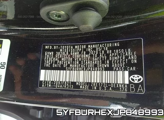 5YFBURHEXJP848993 фото 10