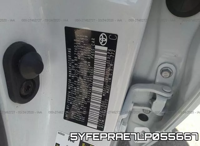5YFEPRAE7LP055667 фото 10