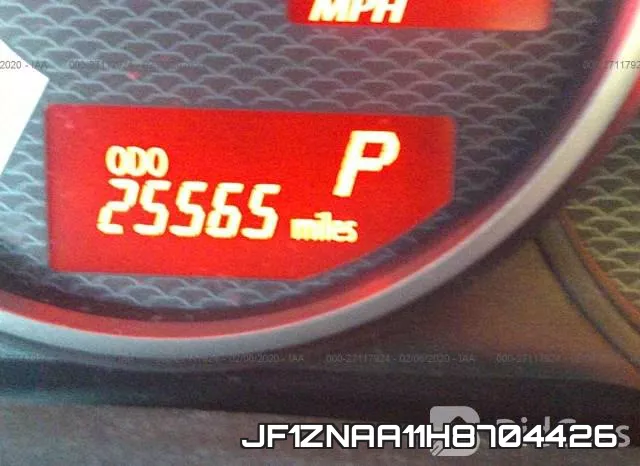 JF1ZNAA11H8704426 фото 8