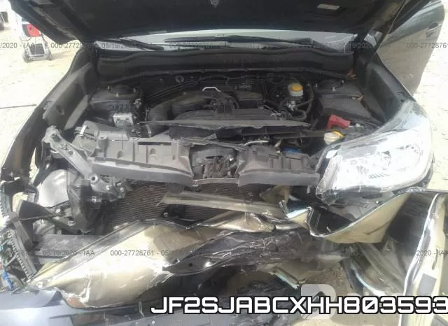 JF2SJABCXHH803593 фото 2