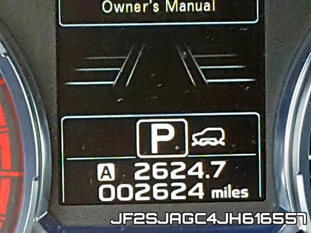 JF2SJAGC4JH616557 фото 9